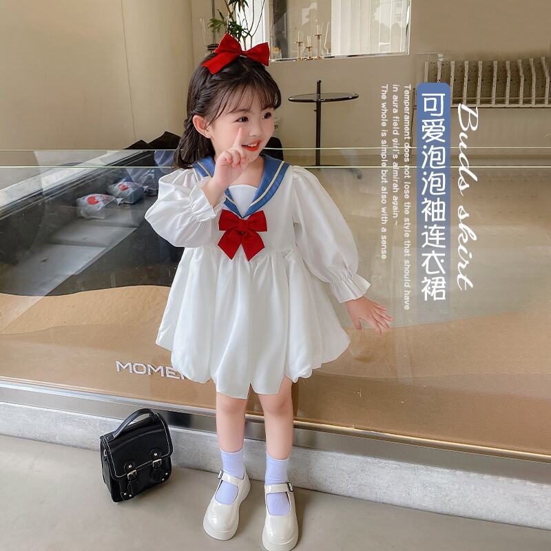 Girls' Summer Clothes Children's Dress Spring and Autumn Princess Baby 2023 New Lolita Summer Dress College Style