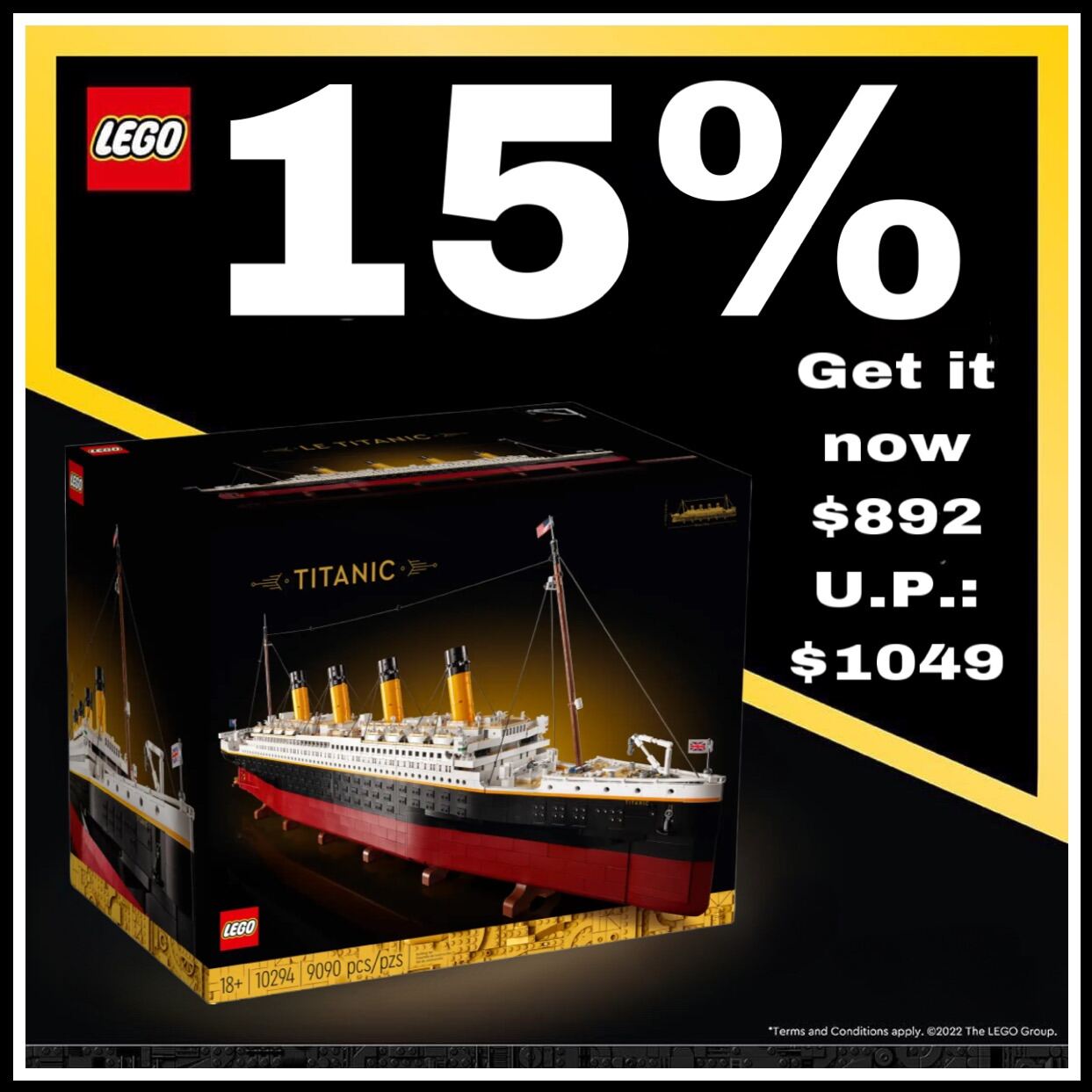 LEGO Titanic 10294