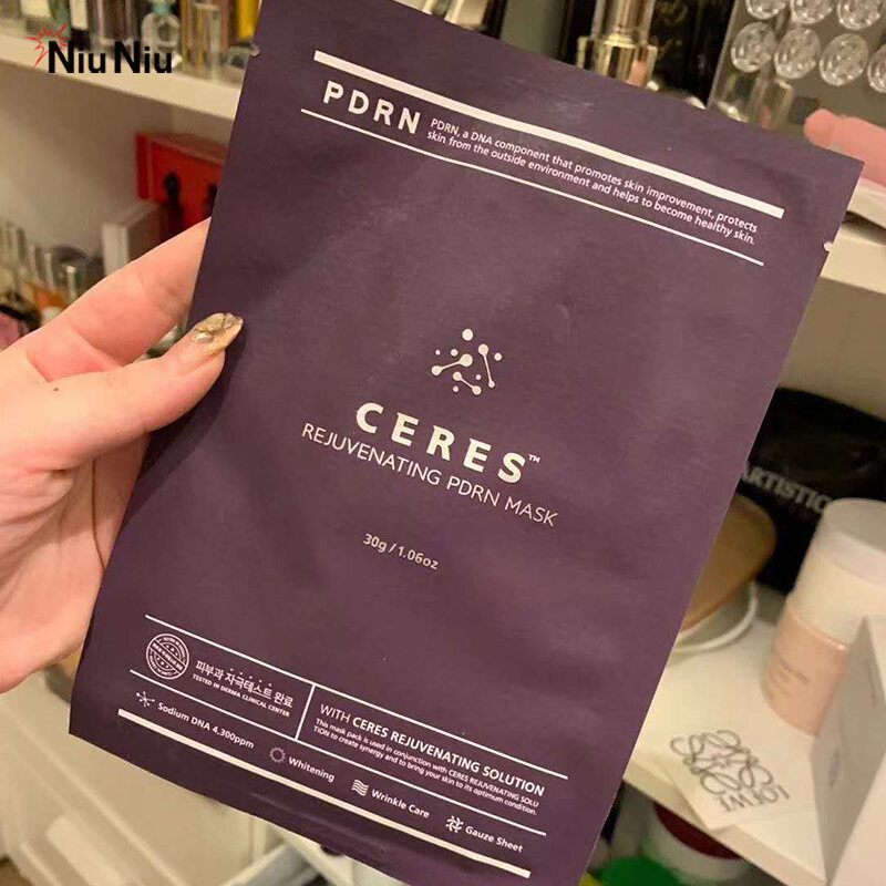 Korean Sayles Facemask Ceres Anti-Aging Hydrating Salmon Facemask Skin Management Water Light Muscle Repair and Soothing