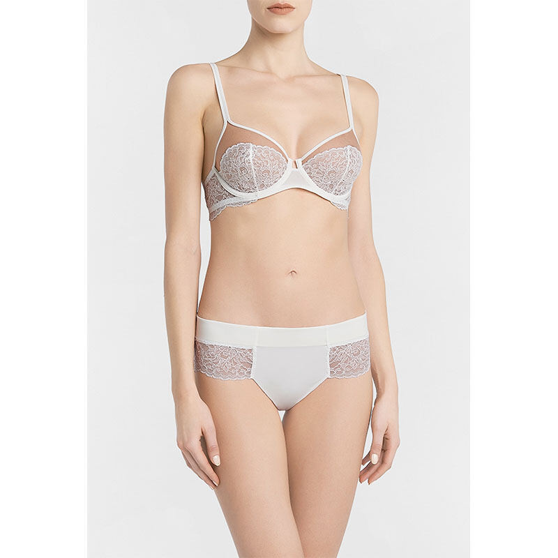 [Discount] La Perla Women's Underwear Bianca Thin High-End Luxury Lace T-Shaped Panties Spring