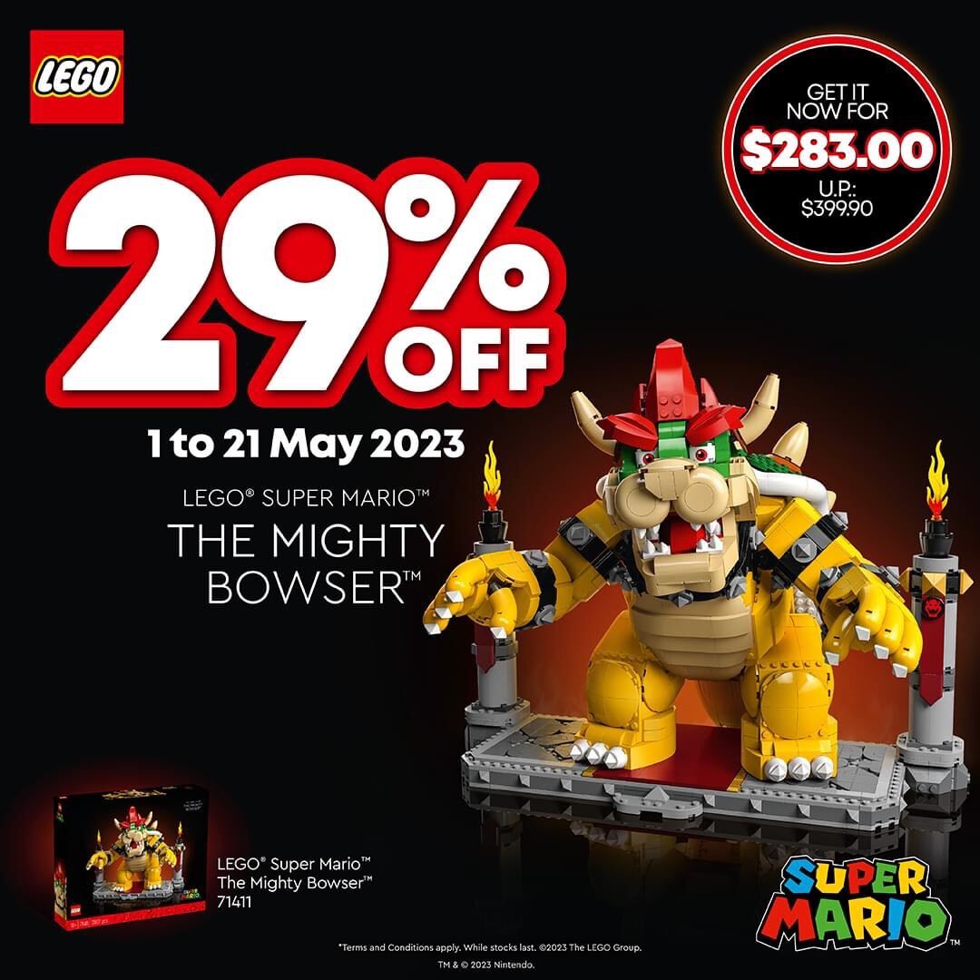LEGO 71411 Super Mario The Mighty Bowser