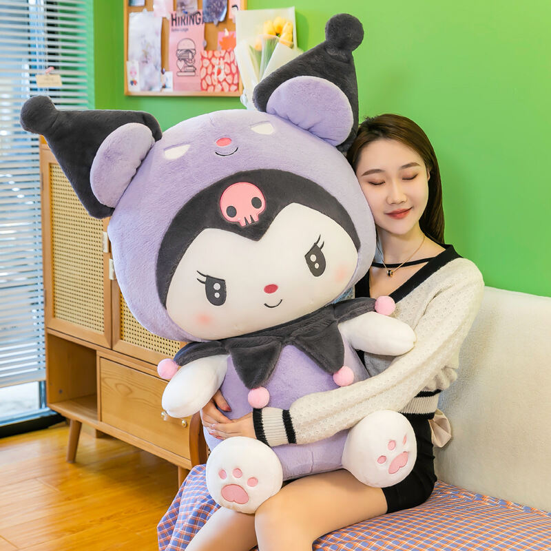 Cute Dark Clow M Doll Plush Toy Women's Bed Extra Large Pillow Doll Ragdoll Birthday Gift
