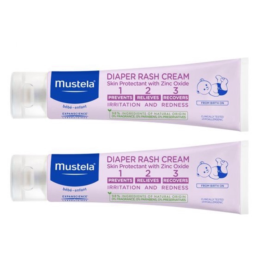 MUSTELA Vitamin Barrier Cream Twin Pack 100ml