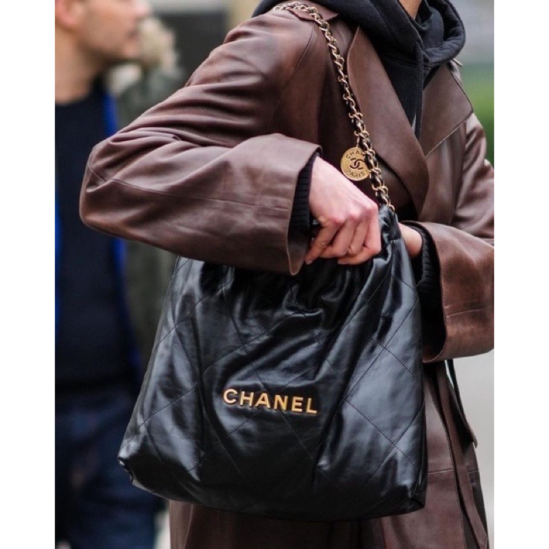 Women's Bag CC 22 Large GHW Chips+Box