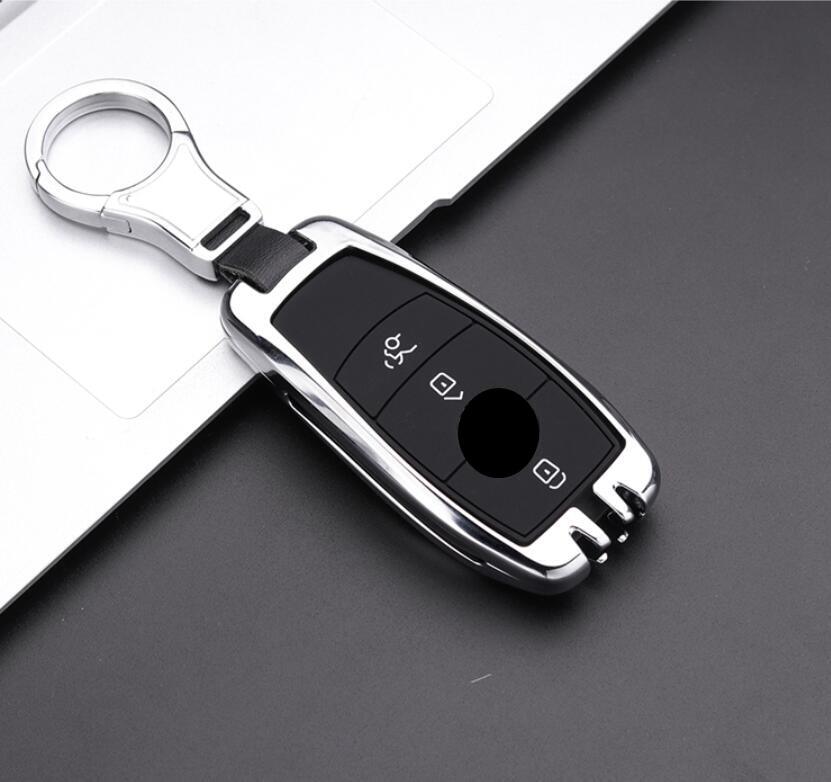 Car Key Case Chain For Mercedes Benz E Class W213 E200 E300 C260 A200L GLC260L Key Protective Interior Decortations wadb
