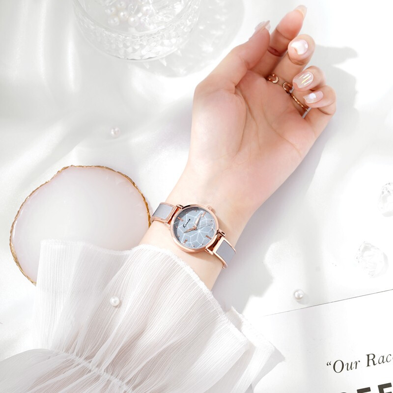 Kimio Kimio Women's Watch Female Student High School Student Starry Sky celet National Watch nd Light Luxury Fashion Top Ten Quartz Watch Junior High School Simple Elegant High-End Watch Female Elegan