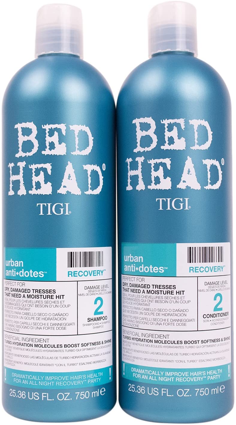 TIGI Bed Head Urban Anti-dote Recovery Shampoo & Conditioner Duo Damage Level 2, Set