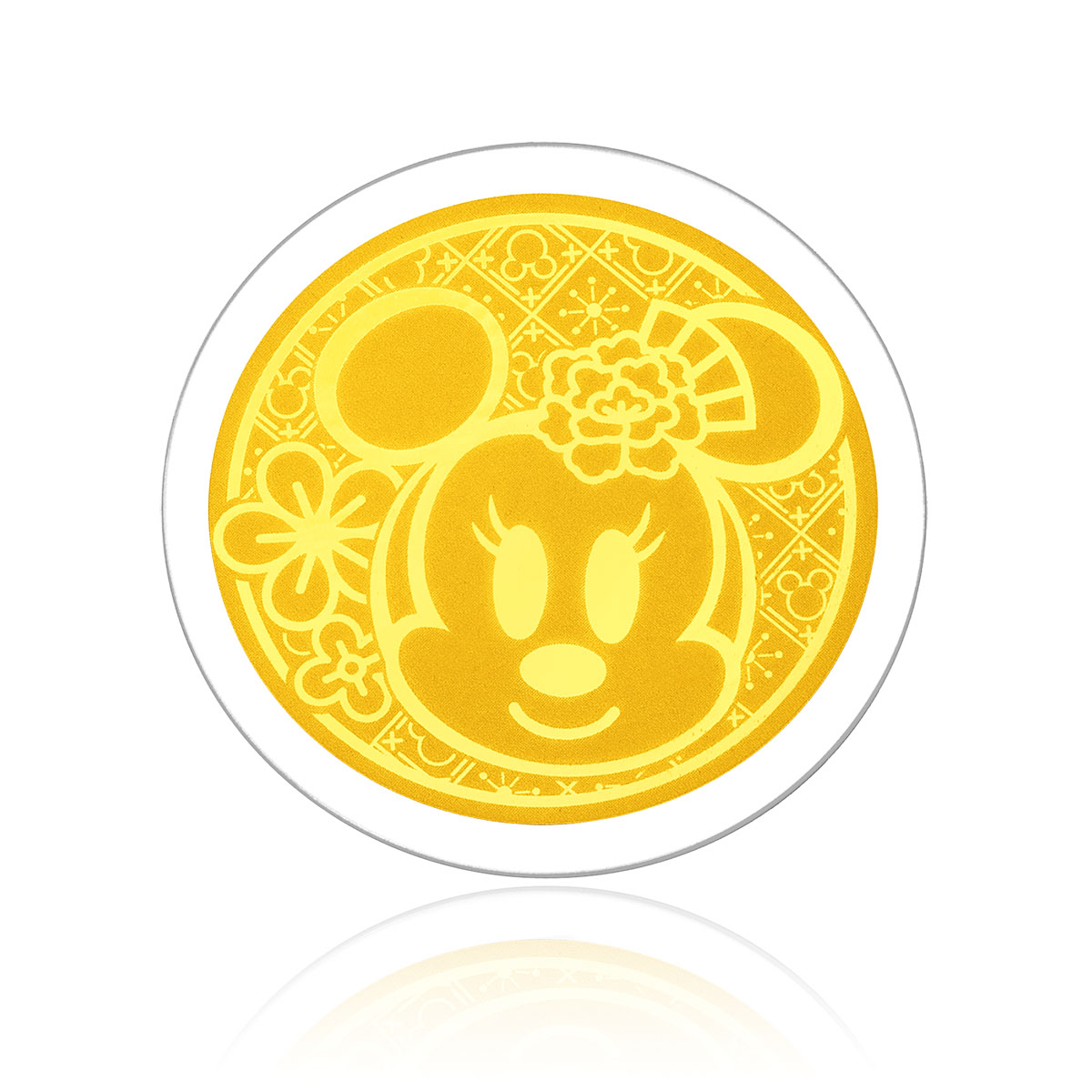 CHOW TAI FOOK Disney Classic Collection 999.9 Pure Gold Coin - Minnie Mouse R32658