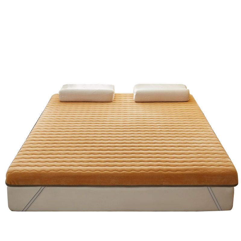 Mattress Foldable Super Single Mattress Milk Fiber Thickened Household Mattress Foldable Mattress Dormitory Sponge Mat Tatami to Put a Mattress on 1.2