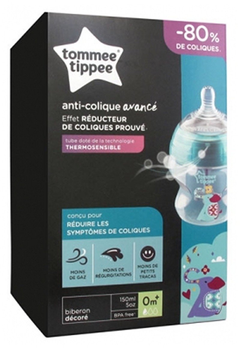 Tommee Tippee Advanced Anti-Colic Baby Bottle 150ml 0 Month and +