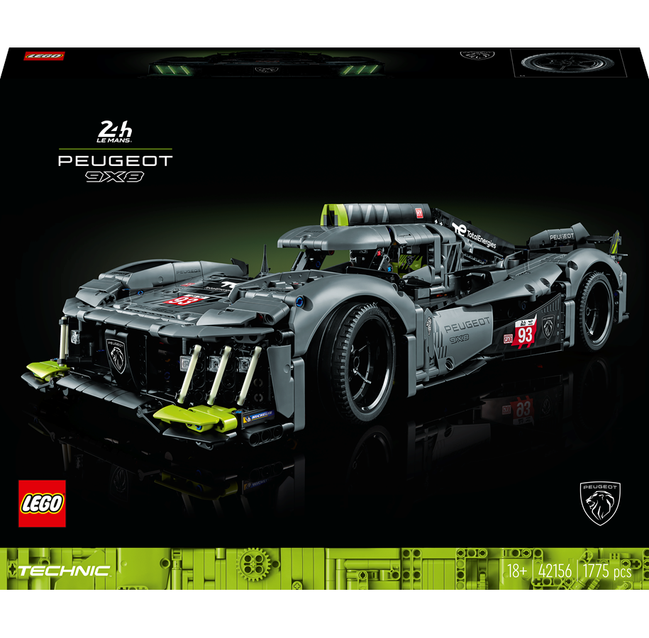 LEGO 42156 PEUGEOT 9x8 24H Le Mans Hybrid Hypercar