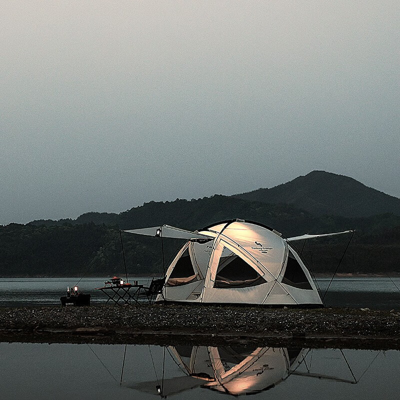 Dream Garden Fantasy Garden Large Space Sphere-Shaped Tent Outdoor Camping Polyester Sun-Proof Rainproof Self-Standing Ball Type