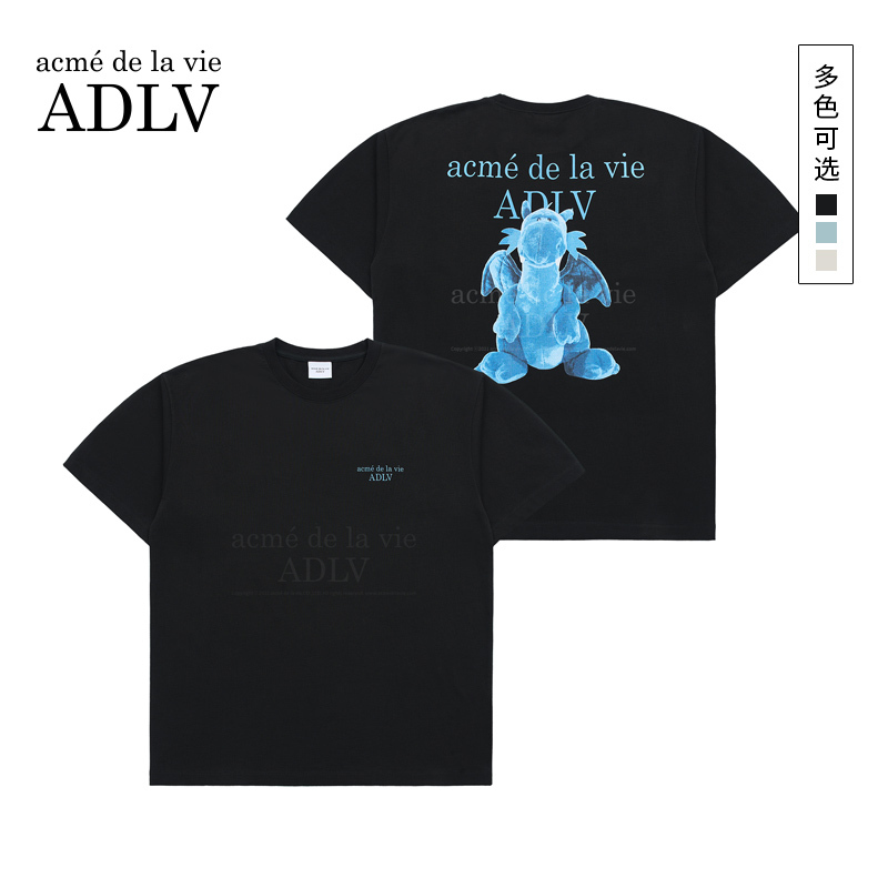 ADLV Furry Dragon Printed Short Sleeved T-shirt New Product