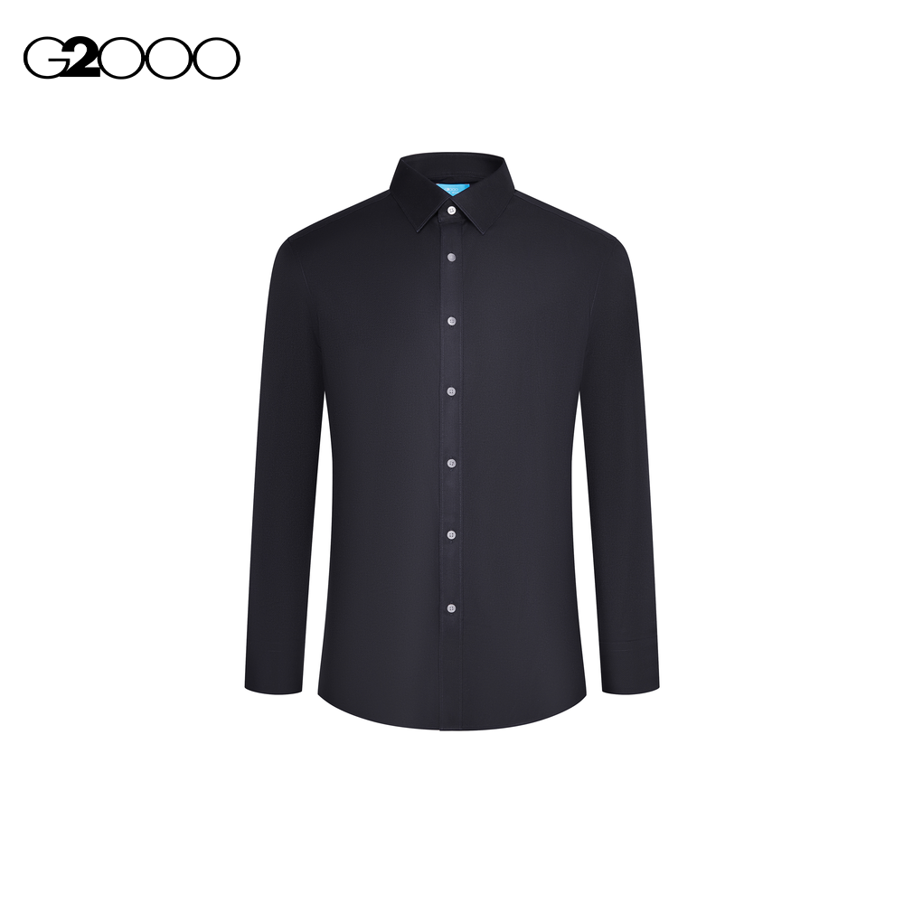 G2000 Men Non-Iron Cotton Spandex Twill Dress Shirt