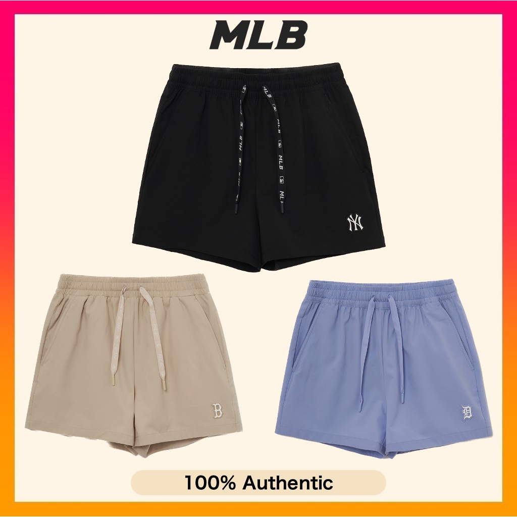 MLB Women's Basic Small Logo 4In Woven Shorts (2023 NEW)