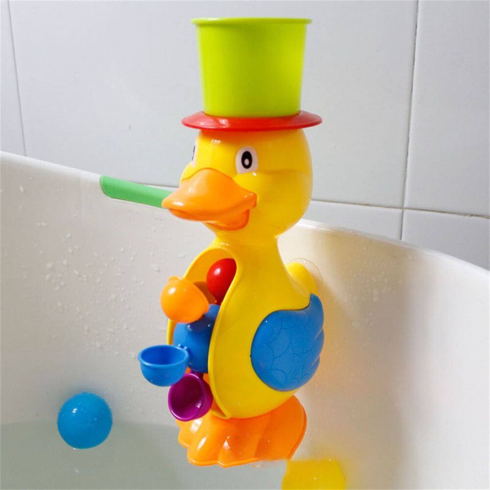 IJVBTV Kids Gift Children Dolphin Yellow Duck Hippocampus Cute Baby Toys Baby Bath Toy Shower Toys Waterwheel Toys