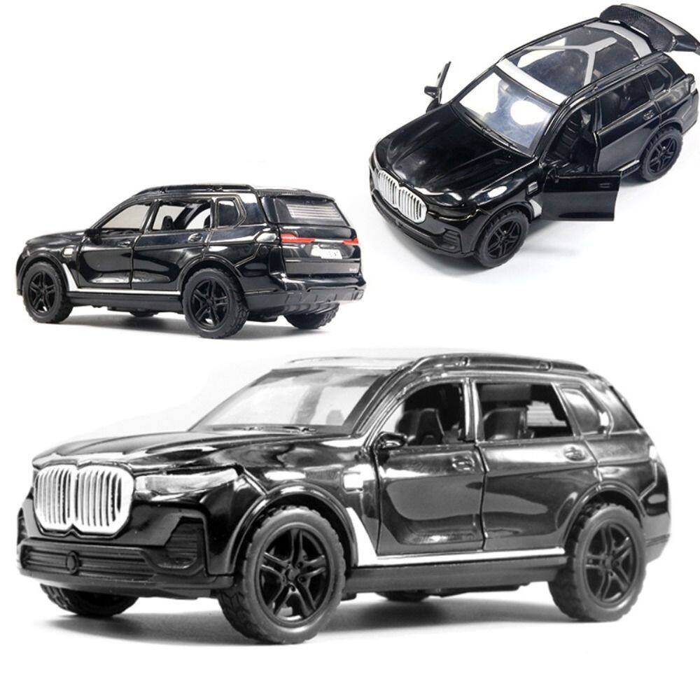 DISFUNNY Educational Toy Exquisite Children's Toy Birthday Gifts Model Vehicle Cake Ornament Educational Toy DIY Car Model Toy Car Figurines Miniatures Simulated Alloy Off-road Vehicle Toy Vehicles
