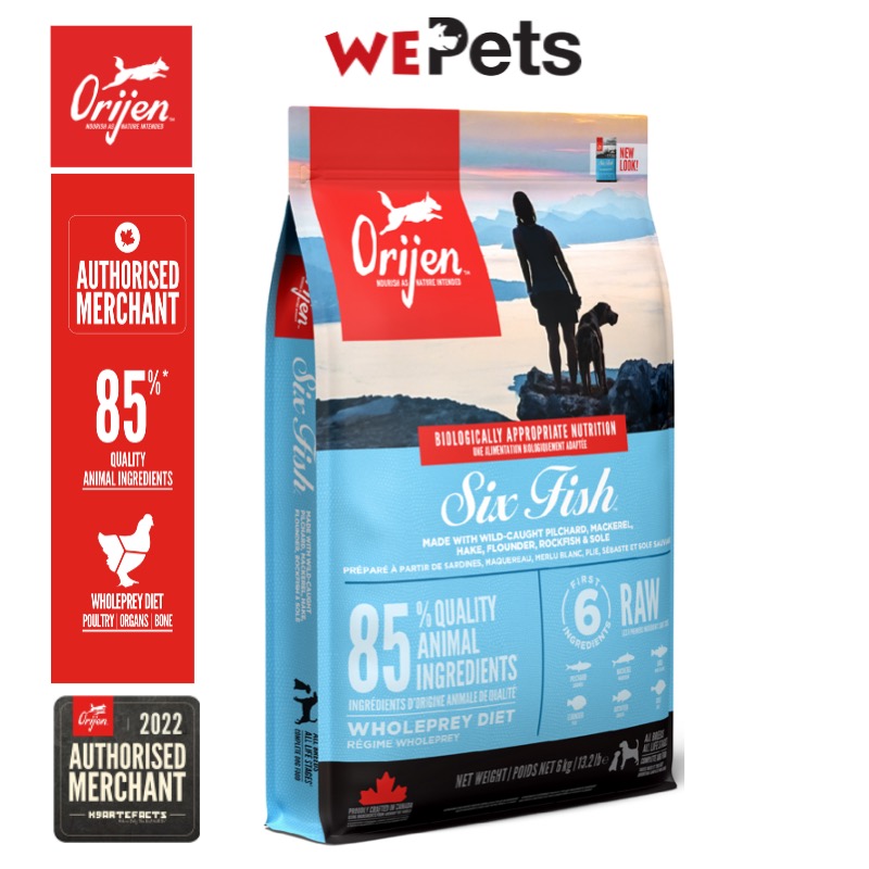ORIJEN Six Fish Dog Dry Food