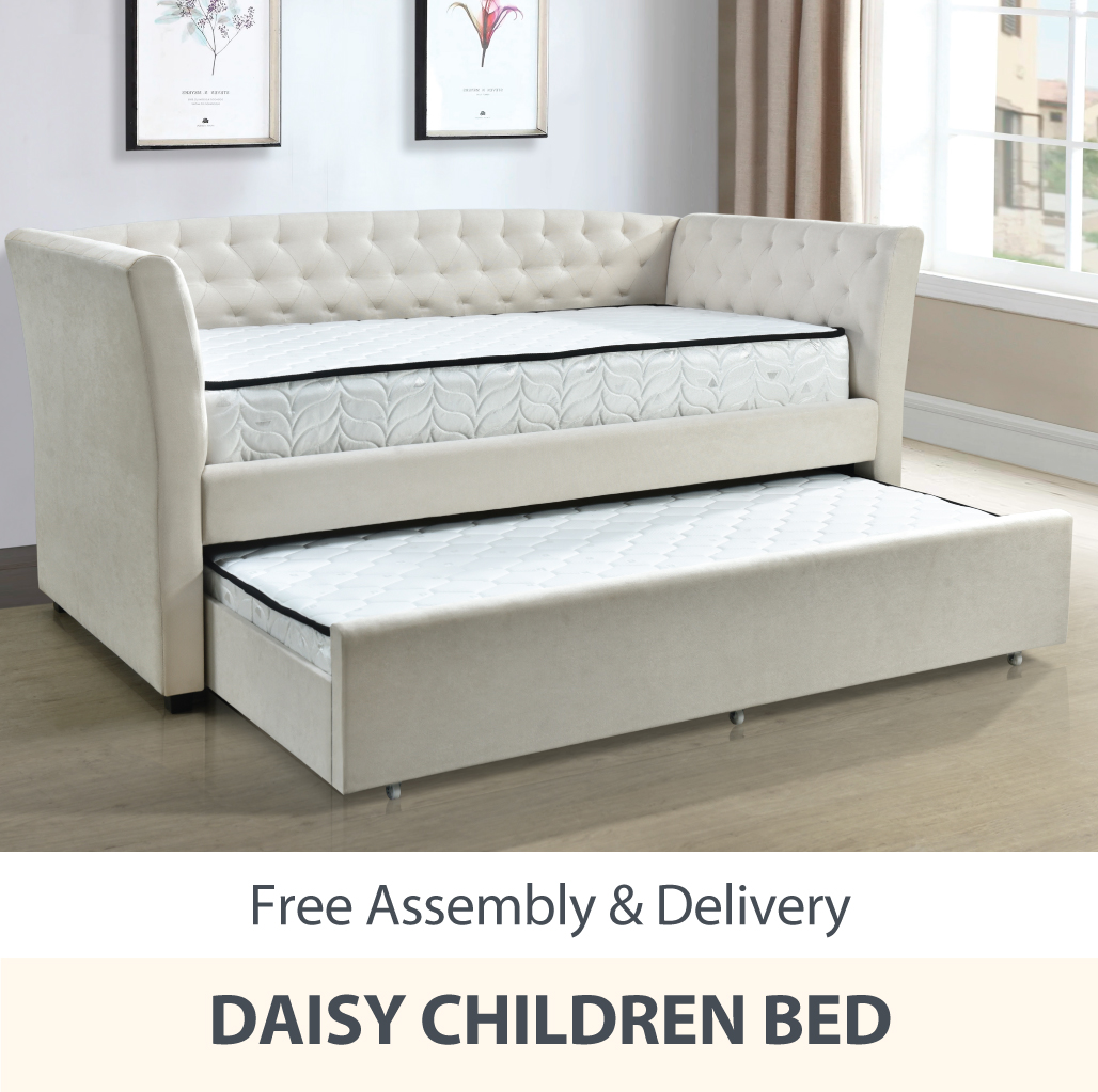 Daisy Children Bed with Unique Coil mattress