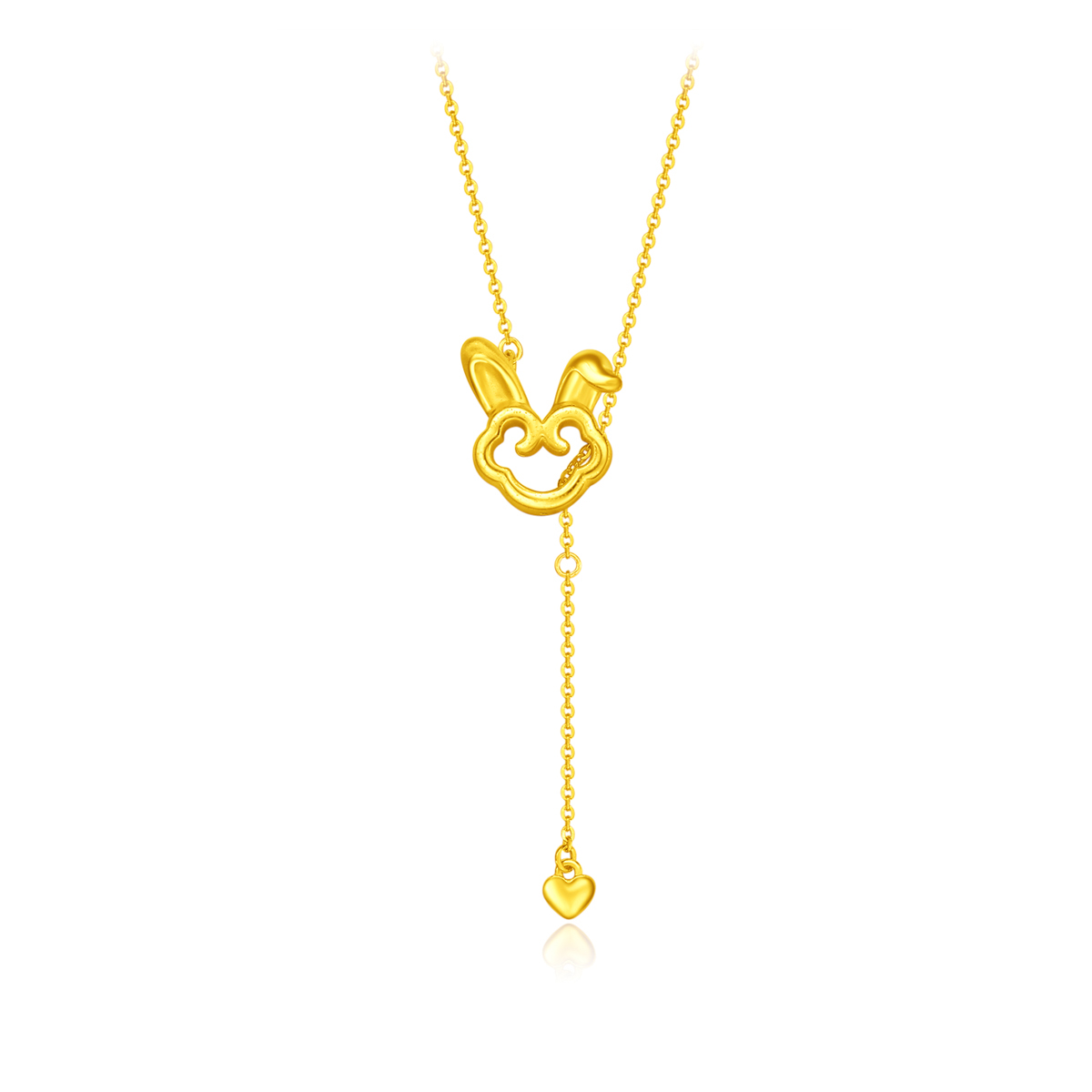 CHOW TAI FOOK 999 Pure Gold Chain Necklace - Zodiac Year of Rabbit R31940