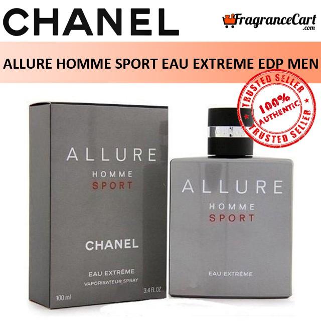 Chanel Allure Homme Sport Eau Extreme EDP for Men (100ml) Eau de Parfum [Brand New 100% Authentic Perfume/Fragrance]