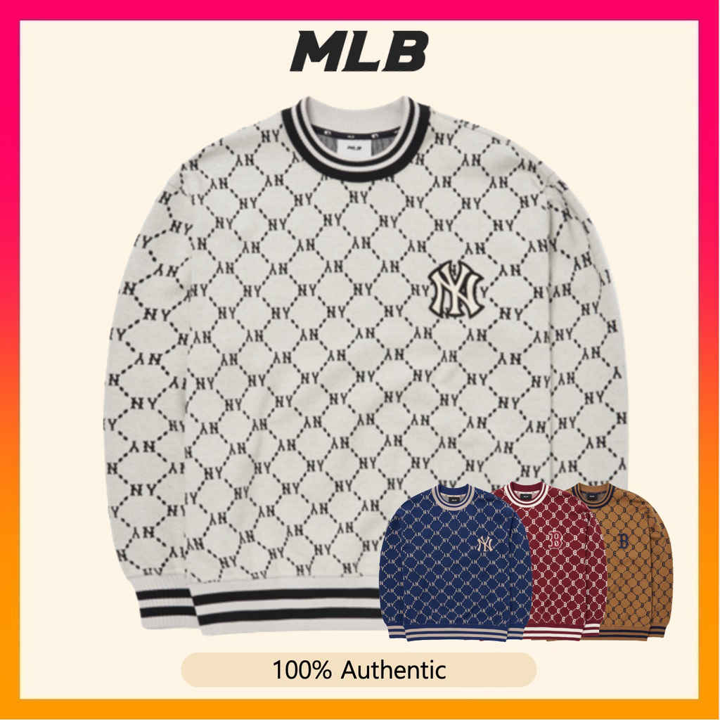 MLB Diamond Monogram Jacquard Overfit Sweatshirt