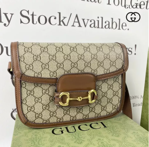 Original genuine ☄☏✧Hand BegSling Beg For Women On Sale Medium Brown 2022 New Crossbody Shoulder Pack With Box