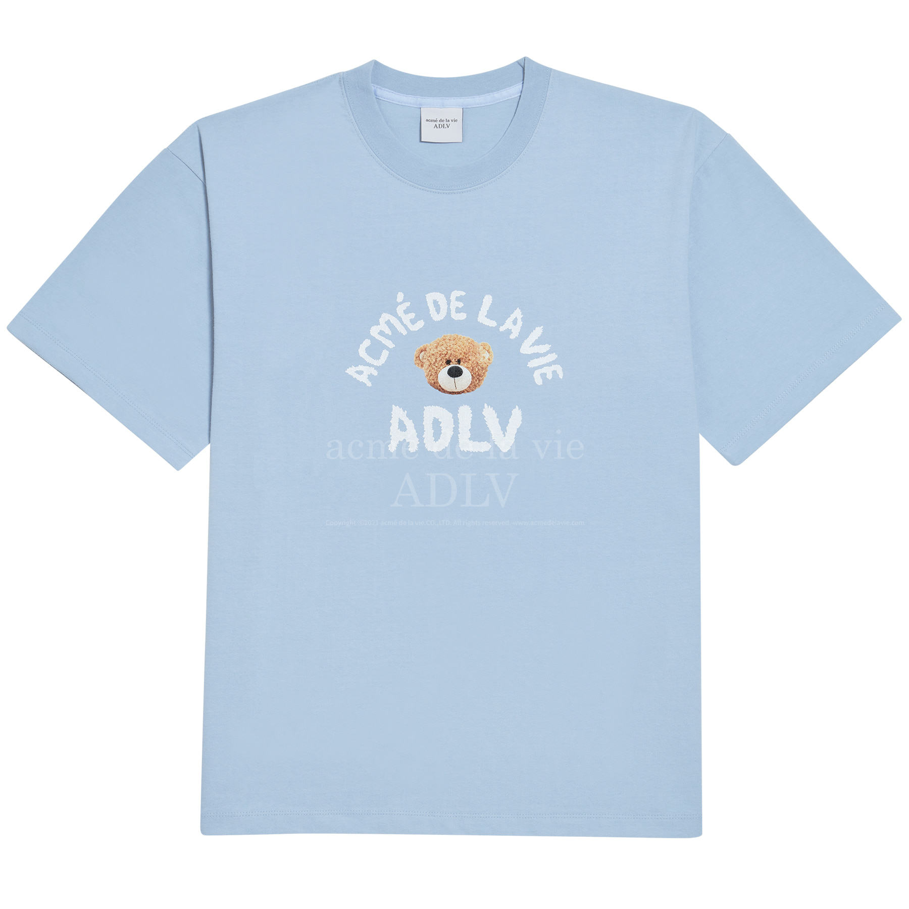 Acme de la vie ADLV Teddy Bear T-Shirt Blue