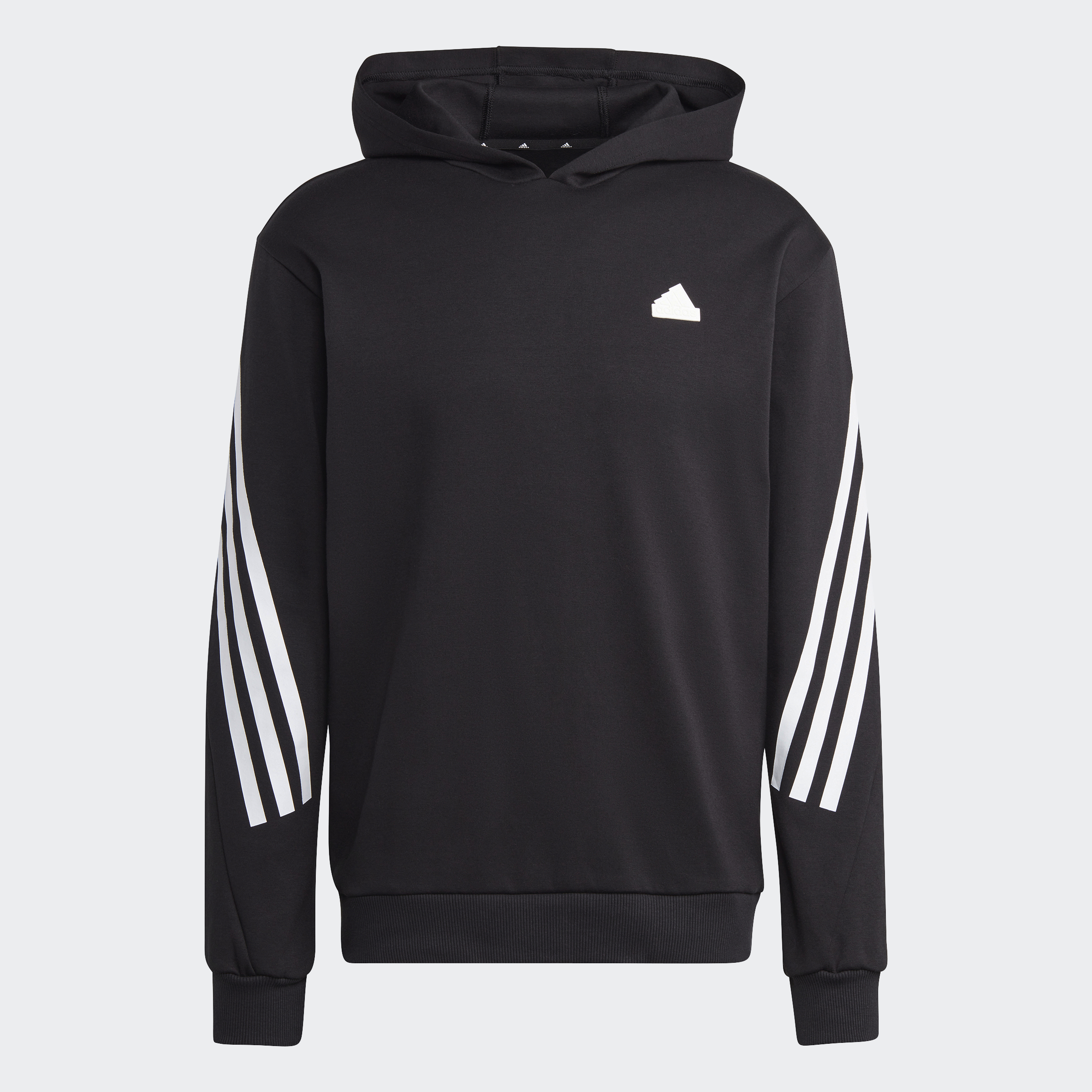 adidas Lifestyle Future Icons 3-Stripes Hoodie Men Black IC6710
