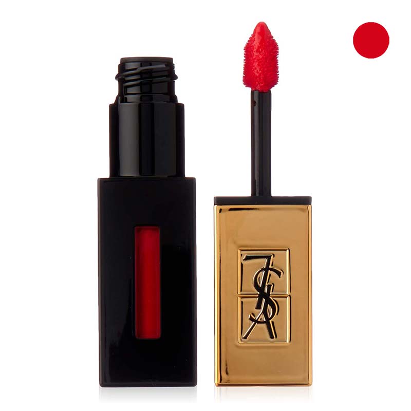 Yves Saint Laurent Rouge Pur couture Vernis A Levres Glossy Stain #46 Rouge Fusain (6ml)