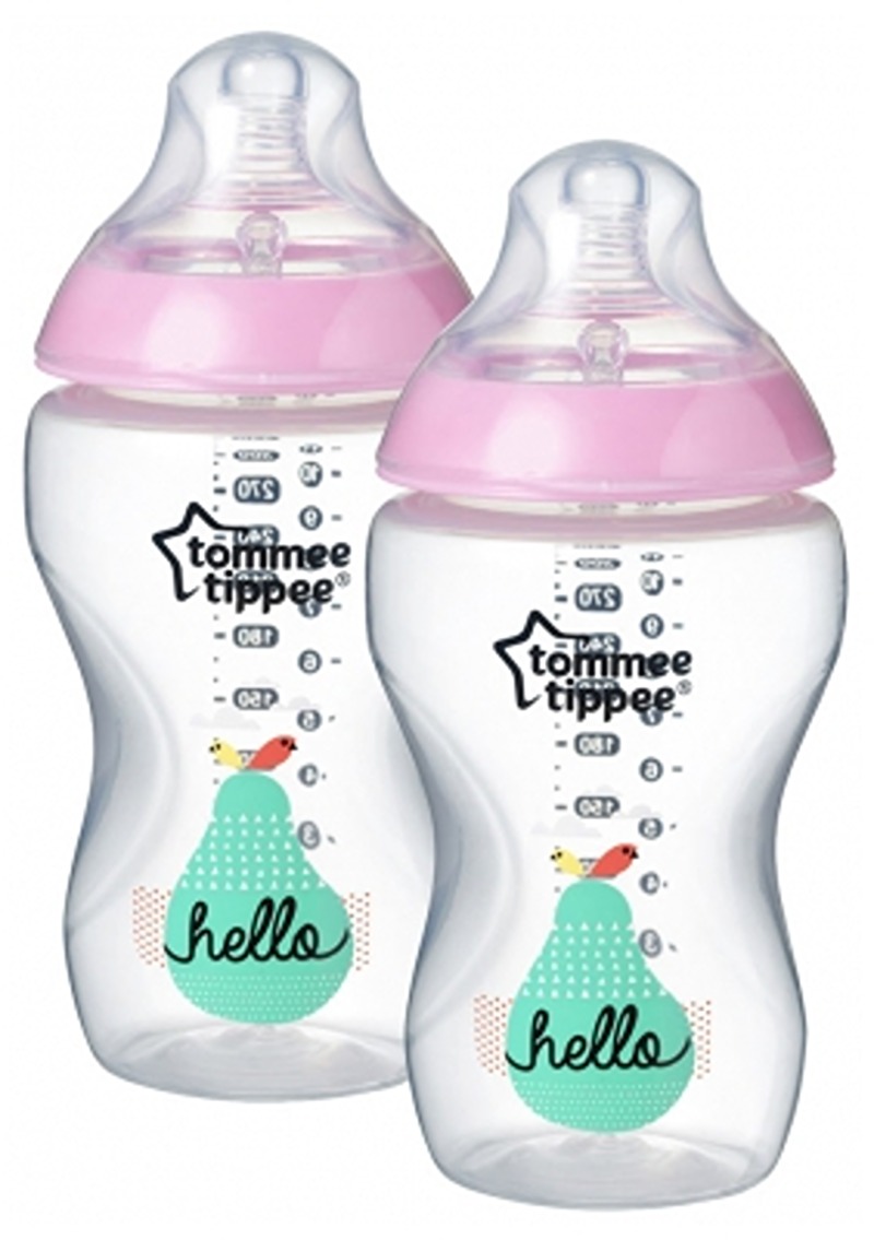 Tommee Tippee Closer to Nature 2 Baby Bottles 340ml 3 Months and +