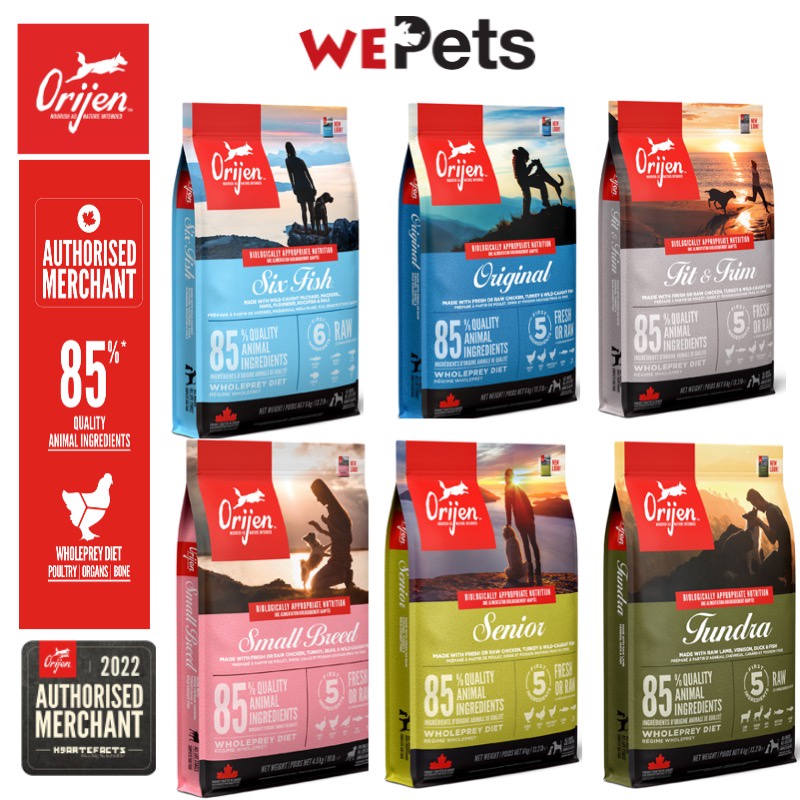 ORIJEN Dog Dry Food (340g and 2kg)