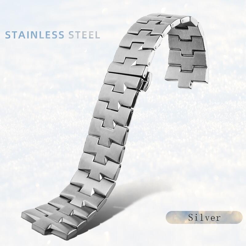 Stainless Steel Watch Band For Vacheron Constantin 4500V 5500V 7900 P47040 Watch Strap Vc Convex Mouth 7Mm 8Mm 8.5Mm Watchband