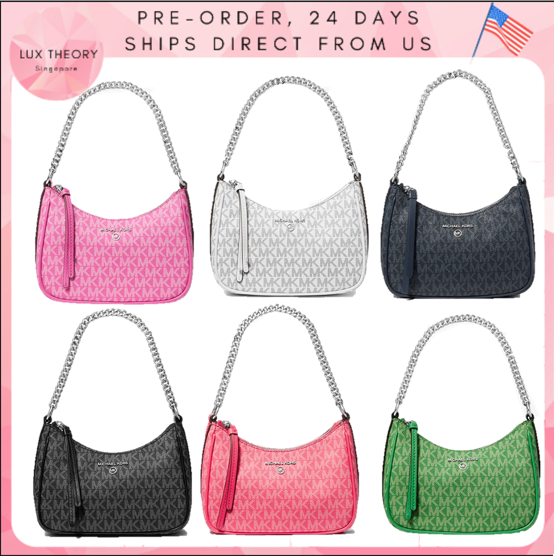 Pre-order: MICHAEL KORS Jet Set Charm Small Logo Pochette (Multiple Colour) 32S2ST9C1V Shoulder