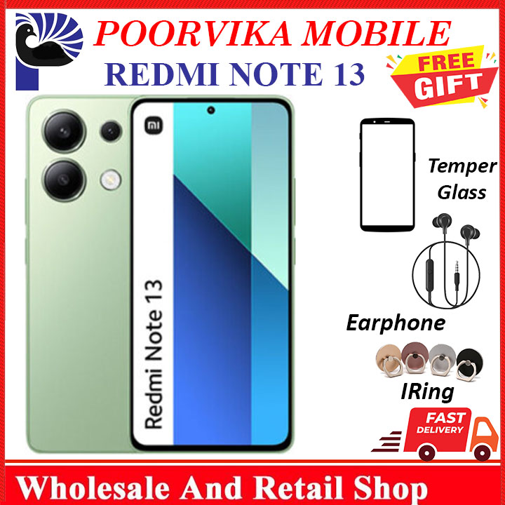 XIAOMI REDMI NOTE 13 4G & 5G  | 6/128GB & 8/256GB | EXPORT SET | GLOBAL ROM | BRAND NEW | WARRANTY | FREE GIFTS !