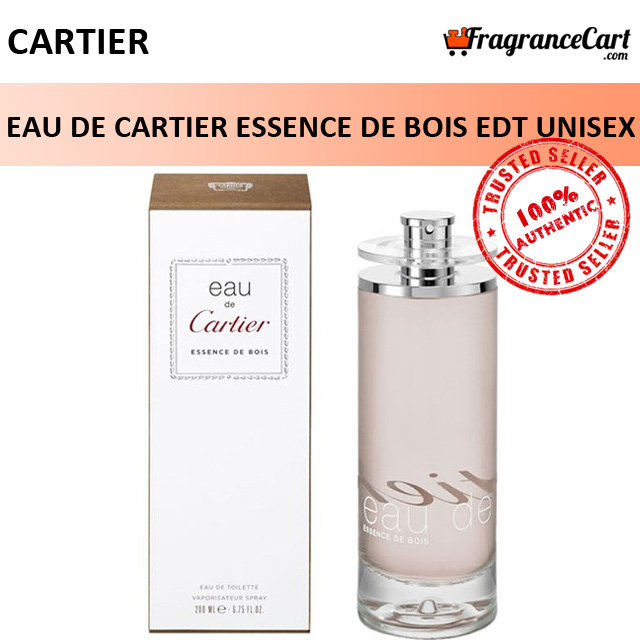 Cartier Eau de Cartier Essence de Bois EDT for Unisex (200ml) Eau de Toilette Men Women [Brand New 100% Authentic Perfume/Fragrance]