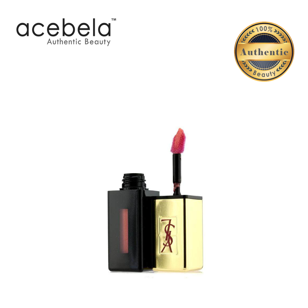 Yves Saint Laurent Rouge Pur Couture Vernis a Levres Glossy Stain #105 Corail Esquisse 6ml (100% Authentic from Acebela)