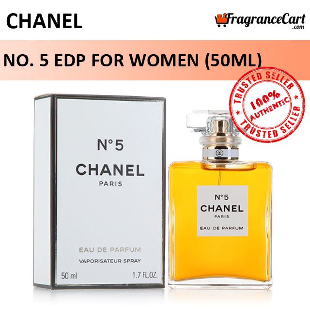 Chanel No. 5 EDP for Women (50ml) Eau de Parfum N°5 No 5 [Brand New 100% Authentic Perfume/Fragrance]