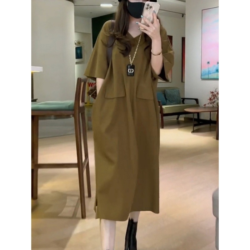 Commuter dress high-end women's 22 summer new temperament loose foreign style leisure sub dependent tion C423✓﹊✁