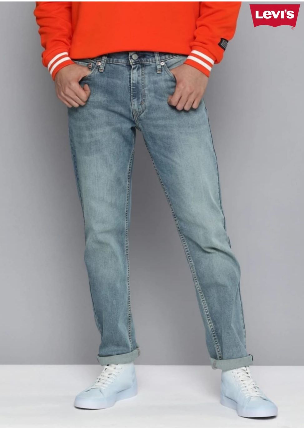 LEVI'S  511 Men Slim Mid Rise Blue Jeans