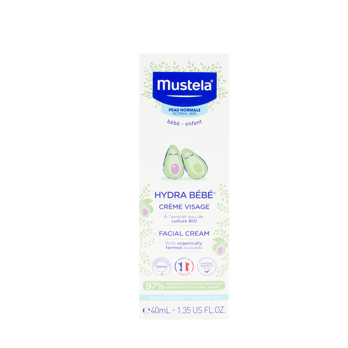 Mustela Hydrabebe Facial Cream 40ml