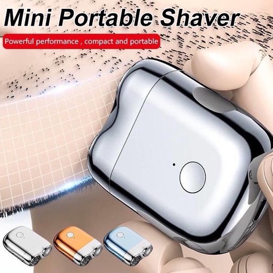 ECOOL Waterproof Portable USB Men's Shaver Cordless Razor Electric Shaver Beard Trimmer