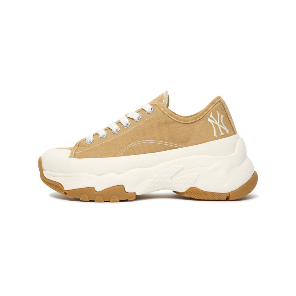 MLB KOREA ORIGINAL Chunky Low New York Yankees Sand 3ASHU211N-50SAS