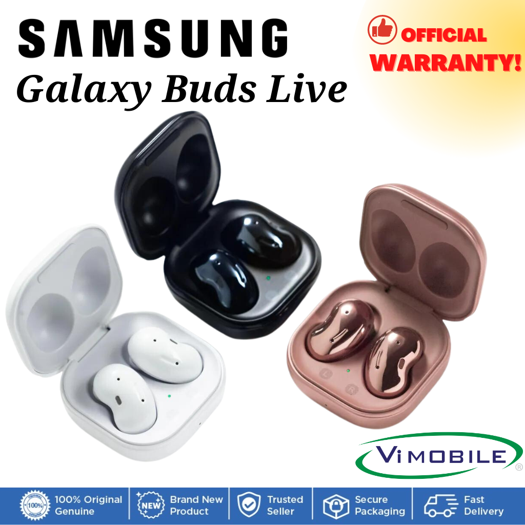 Galaxy Buds Live 1 year warranty by Samsung