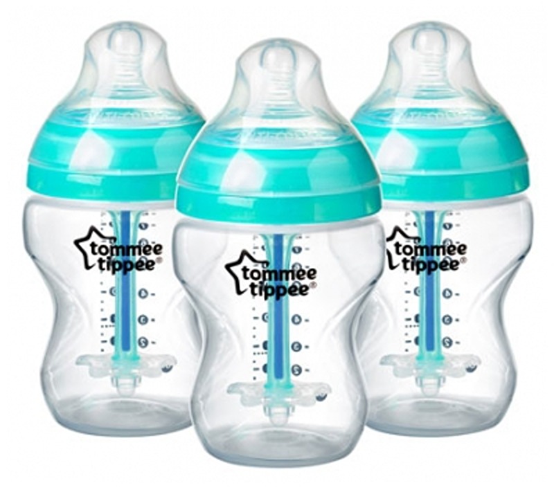 Tommee Tippee Advanced Anti-Colic 3 Baby Bottles 260ml 0 Month and +