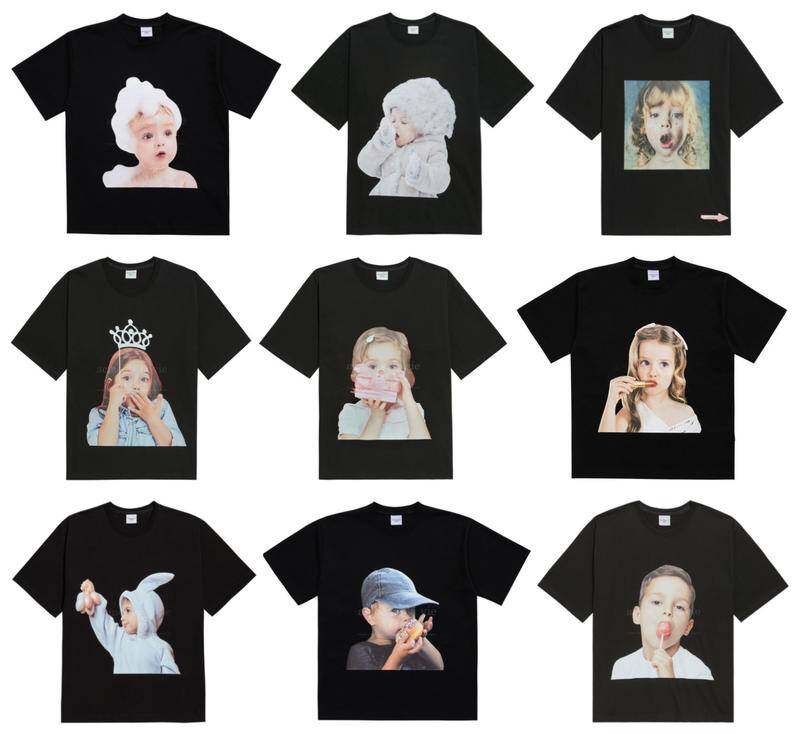 [acme de la vie] ★ With the HiddenTag OVERSIZED★ ADLV BUBBLE SNOW JEWELRY TIARA GIFT LIP STICK RABBIT CAP BOY CANDY 1PC BABY FACE SHORT SLEEVE T-SHIRT acmedelavie Casual Men Tshirt Women Tee Couple T 