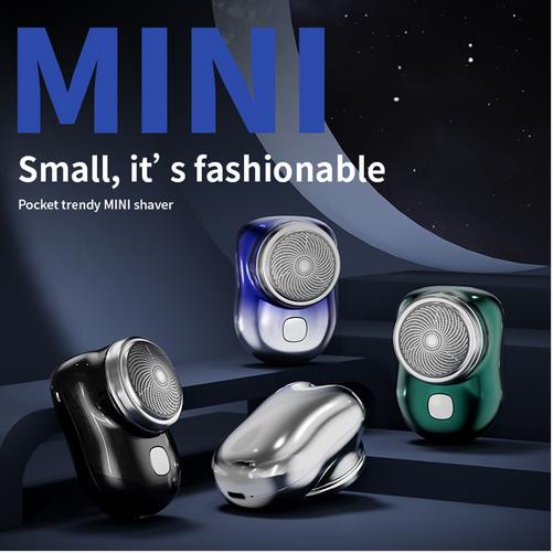Mini-shave Portable Electric Shaver Pocket Size Hair Cutting Machine Beard Ideal Gift for Men