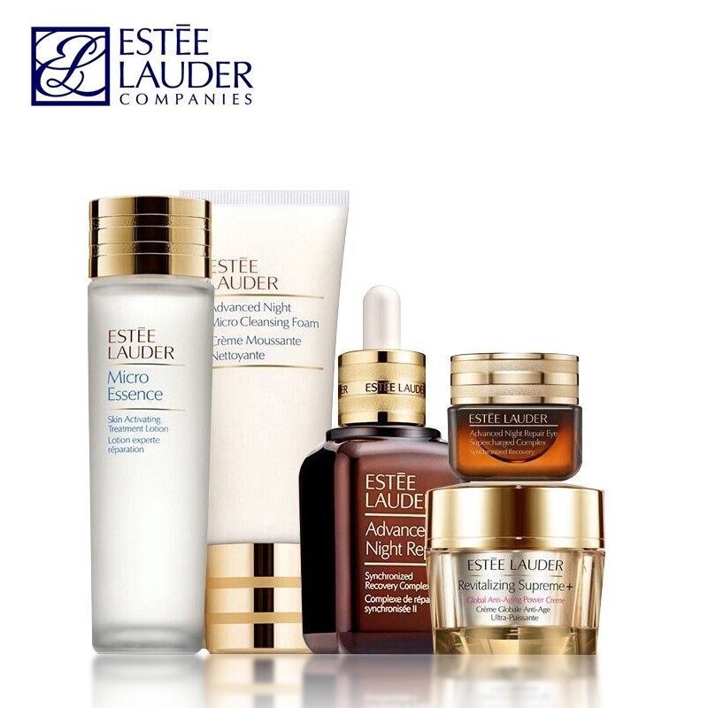 Estee Lauder Star Five Piece Set eye cream cleaning foam essece moisturizer Gift Set For Women