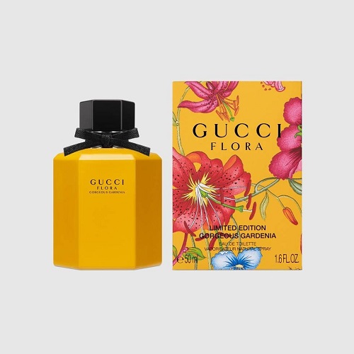 Gucci Flora Gorgeous Gardenia Edt for Women 50ml Limited Edition Yellow