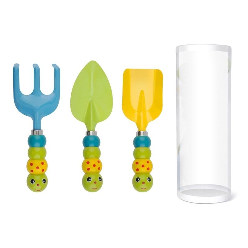 Yard Digging Beach Safe Toys Lovely Hand Metal Real Garden Loosening Soil Planting Tools for Toddlers Child Boys Girls